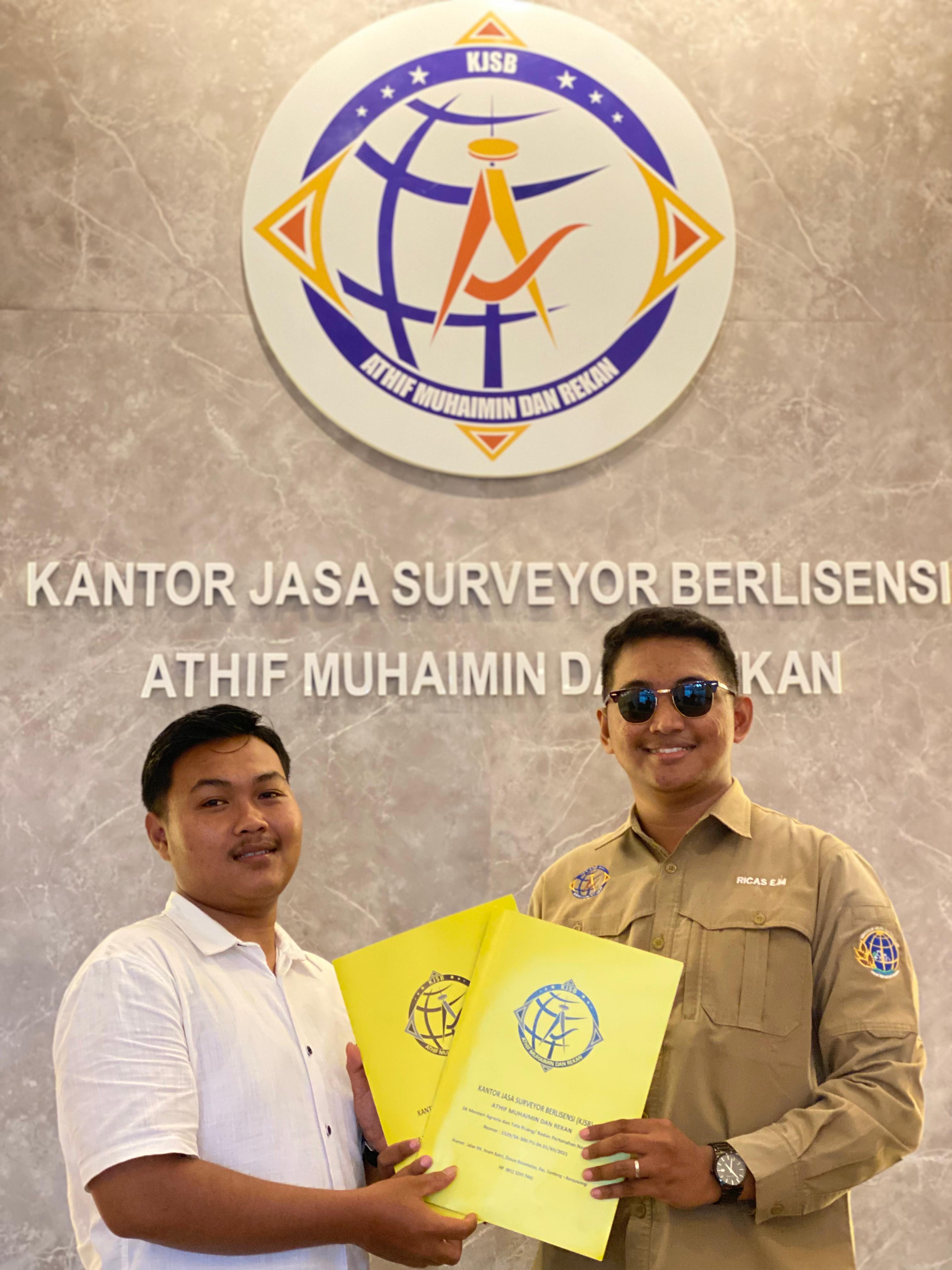 Alur Pelaksanaan Pelayanan Permohonan Langsung Masyarakat (PLM) melalui Kantor Jasa Surveyor Berlisensi (KJSB) Athif Muhaimin & Rekan